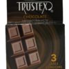 Trustex Condom Chocolate Flavored Lurbricated