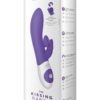 The Kissing Rabbit USB Rechargeable Clitoral Suction Silicone Vibrator Splashproof Purple
