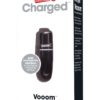 Charged Vooom Rechargeable Bullet Vibe Waterproof Black