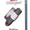 Charged Positive Rechargeable Vibe Waterproof Grey