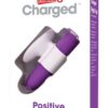 Charged Positive Rechargeable Vibe Waterproof Purple