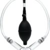 Size Matters Nipple Pumping System With Dual Detachable Acrylic Cylinders Clear And Black