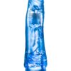 B Yours Vibe 07 Realistic Vibrator Jelly Waterproof Blue 8.5 Inch