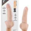 Dr. Skin Cock Vibe 12 Realistic Vibrator Showerproof Natural 8 Inch