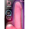 B Yours Sweet N Hard 02 Realistic Dong With Balls Pink 7.75 Inch