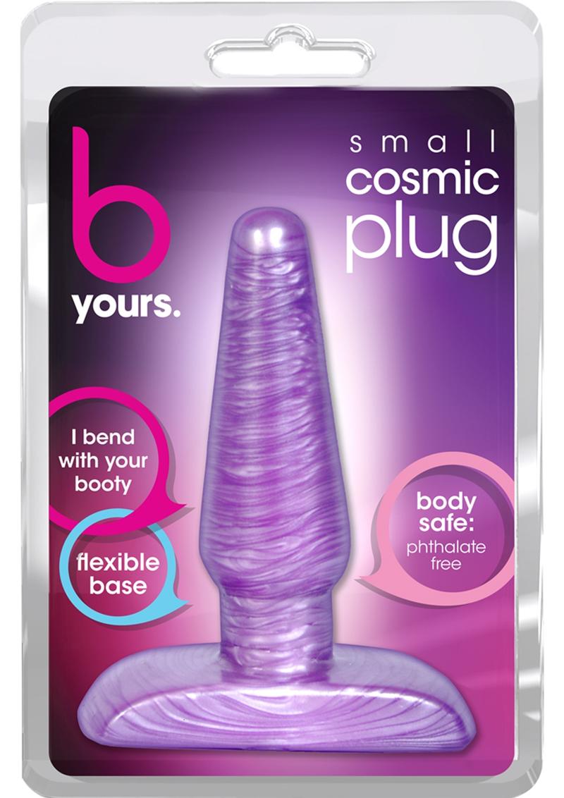 B yours Small Cosmic Plug Purple 4 Inch