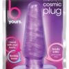 B Yours Medium Cosmic Plug Purple 4.75 Inch