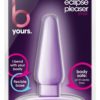 B Yours Eclipse Pleaser Anal Plug Purple Small