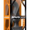 Spark Ignition Prv-02 Silicone Textured Prostate Massager Waterproof Black 5 Inch