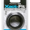 Perfect Fit Xact-Fit Premium Silicone Ring Set Assorted Sizes 3 Rings Per Set