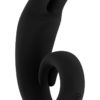 Mjuze The Lithe Silicone USB Rechargeable Dual Stimulation Waterproof Black