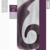Mjuze The Lithe Silicone USB Rechargeable Dual Stimulation Waterproof Purple