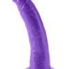 Dillio Realistic Slim Dildo Purple 7 Inches