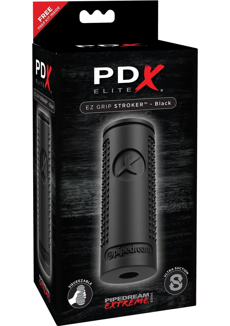 PDX Elite EZ Grip Stroker Black