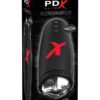 PDX Elite Moto Bator Thrusting Masturbator Black