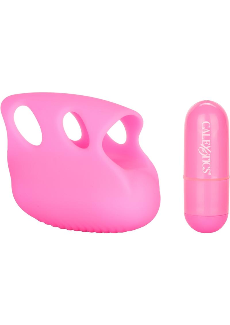 Shane`s World Finger Tingler Silicone Mini Massager Waterproof Pink