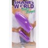Shane`s World Finger Banger Silicone Vibe Waterproof Purple