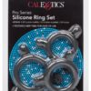 Pro Series Silicone Ring Set Grey 3 Sizes Per Pack