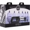 Master Series Sukshen 2.0 6 Piece Cupping Set Clear