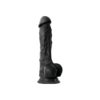 Colours Pleasure Silicone Realistic Dong Black 7 Inch