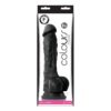 Colours Pleasure Silicone Realistic Dong Black 7 Inch