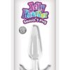 Jelly Rancher T Plug Smooth Clear 4.3 Inch