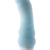 Firefly Vibrating Massager Glow In The Dark Silicone Vibe Waterproof Blue 6 Inch