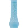 Firefly Vibrating Massager Glow In The Dark Silicone Vibe Waterproof Blue 8 Inch