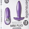 Nu Sensuelle Remote Control Mini Plug Waterproof Purple