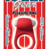 Maxx Gear Pleasure Ring Silicone Waterproof Red