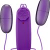 B Yours Double Pop Eggs With Remote Waterproof Purple
