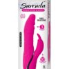 Surenda Rabbit Lover and Dong Rechargeable Silicone Waterproof Pink