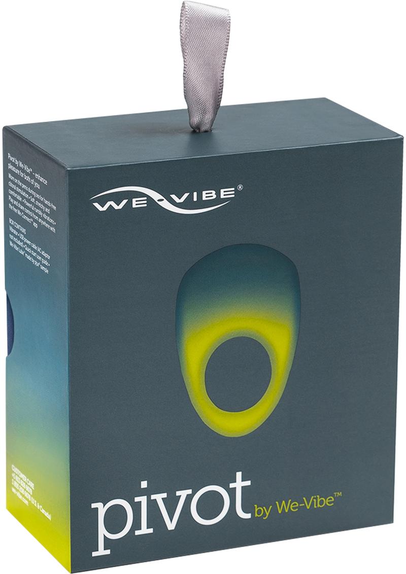 We-Vibe Pivot App Compatable USB Rechargeable Vibrating Ring Waterproof Midnight Blue