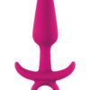 Inya Prince Silicone Butt Plug Small Pink 4.5 Inch