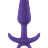 Inya Prince Silicone Butt Plug Medium Purple 5.1 Inch