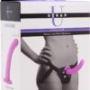 Strap U Silicone Gspot Dildo With Harness