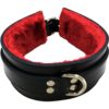 Rouge Fur Collar Black And Red 16.5 Inch