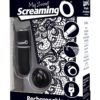 My Secret USB Rechargeable Vibrating Panty Set With Silicone Remote Control Ring Waterproof Black