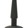 Sex In The Shower Silicone Plug Black 4.25 Inch