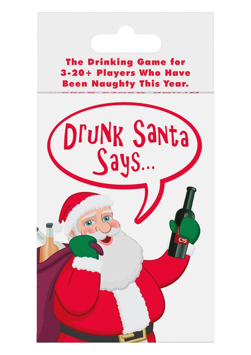 Drunk Santa Says