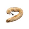 Tailz Mink Tail Butt Plug Brown 4.5 Inch