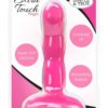 Simple And True Extra Touch Finger Silicone Massager Pink 4.9 Inch