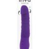 Inya Twister Silicone Vibrator Showerproof Purple 9 Inch