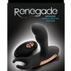 Renegade Sphinx USB Rechargeable Silicone Warming Prostate Massager With Wireless Remote Control Black