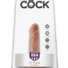 King Cock Realistic Dildo Tan 5 Inch