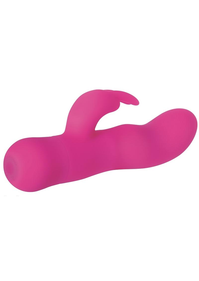 Evolved Sugar Bunny Silicone Vibrator Waterproof Pink 6.75 Inches