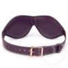 Fifty Shades Freed Cherished Collection Leather Blindfold Purple