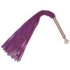 Fifty Shades Freed Cherished Collection Suede Flogger Purple With Gold Color Handle