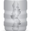 Zolo Girlfriend Pocket Stroker Ribbed Texture Clear