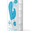 The Rabbit Company Come Hither Rabbit XL Silicone Vibrator Showerproof Blue